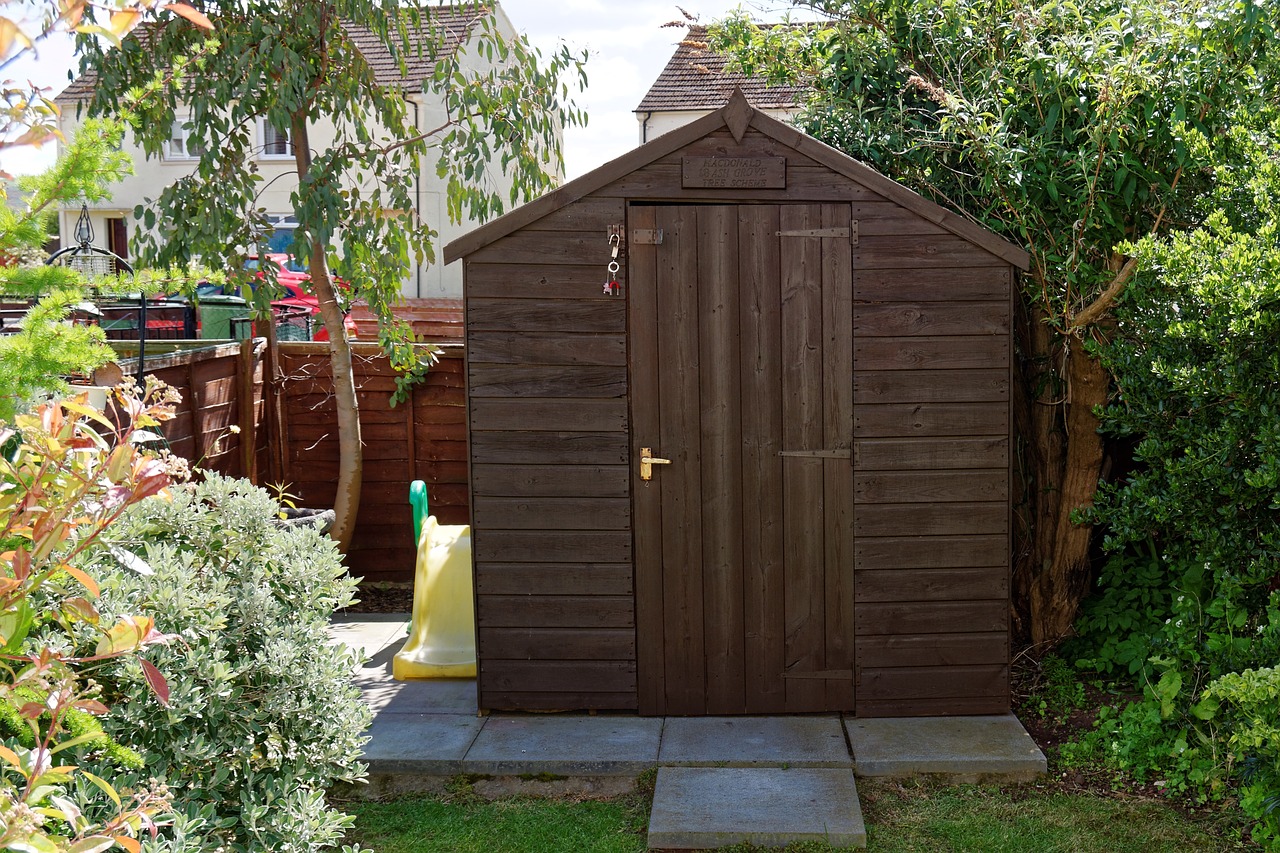 Installing a garden shed in your outdoor space